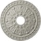 Ekena Millwork Warsaw Ceiling Medallion (Fits Canopies up to 3 1/2"), 18"OD x 3 1/2"ID x 1 3/8"P, Pot of Cream CM18WAPCF - alternate 1